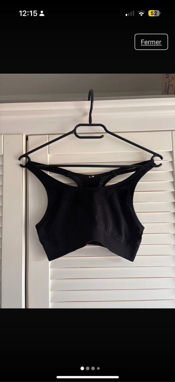 Brassière noir