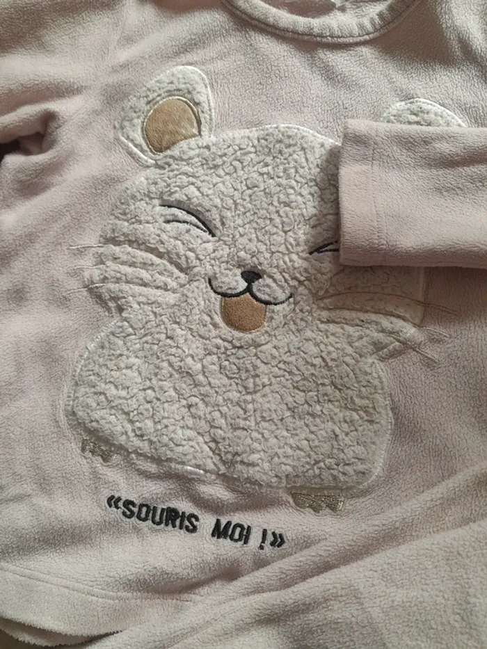 Pyjama polaire 3 ans fille - photo numéro 3