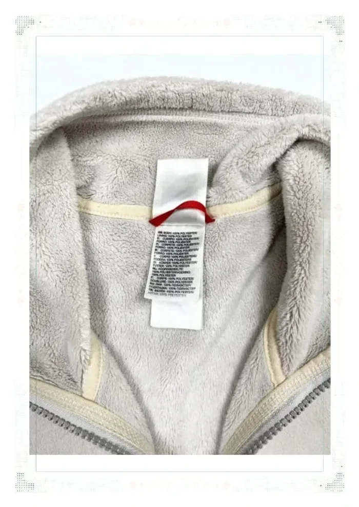 The North Face polaire full zip blanc femme taille XL polyester - photo numéro 8