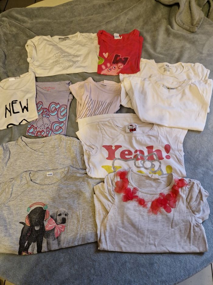 Lot de 11 tee shirt