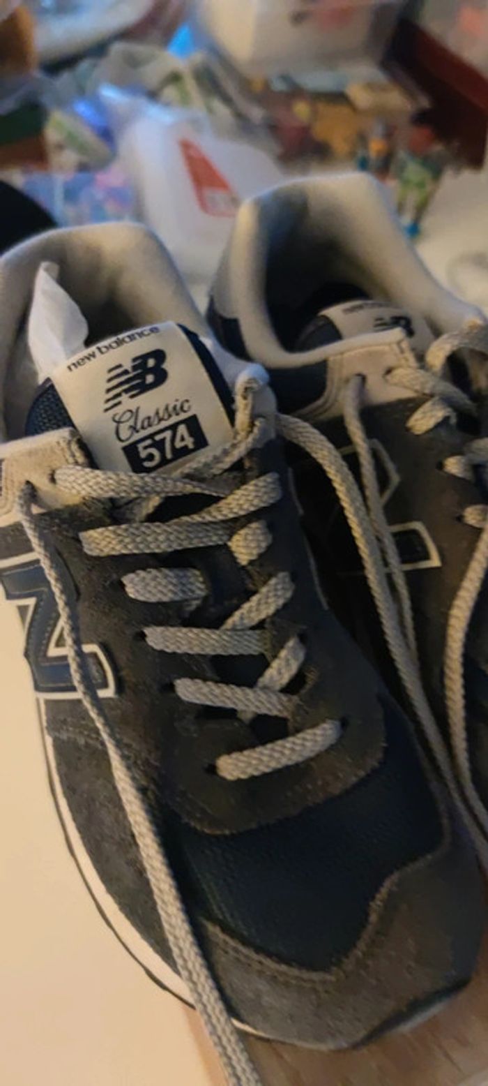 Baskets New Balance classic 574, pointure 37 - photo numéro 7