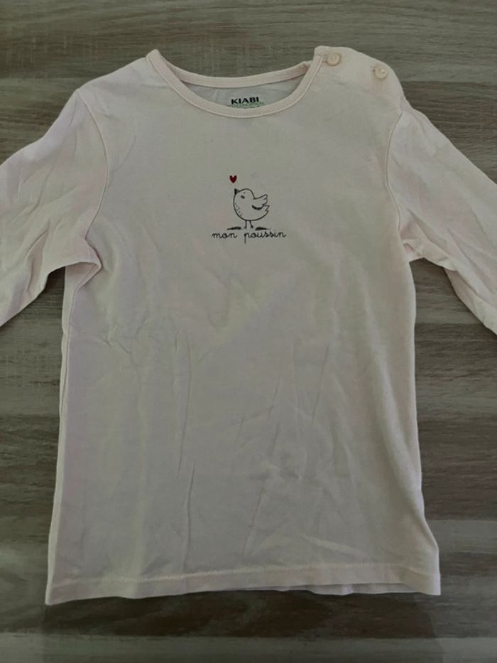 Tee shirt kiabi rose