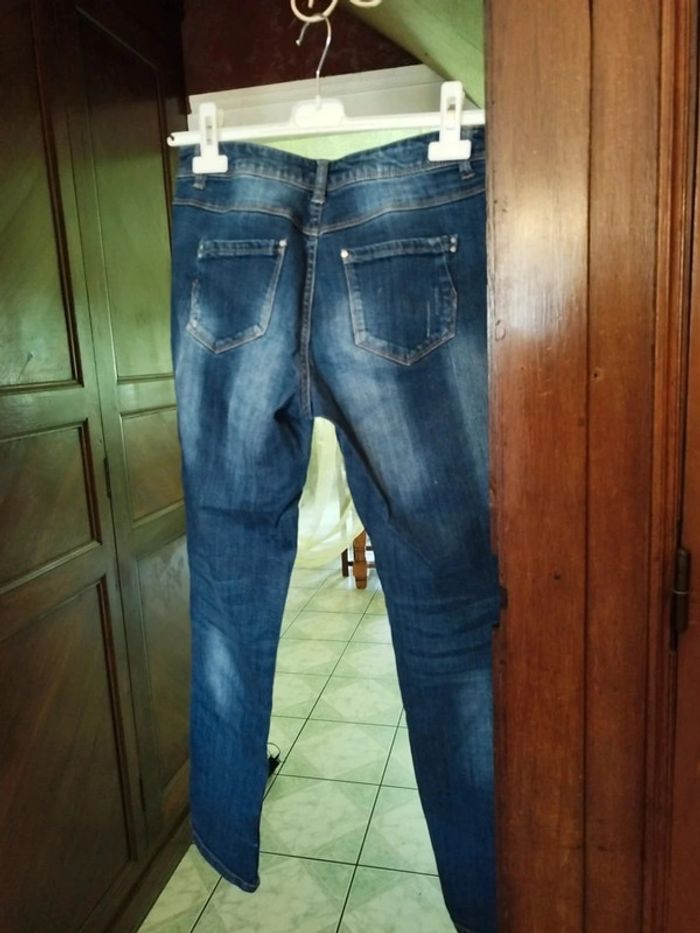 Jeans bleu foncé Grain De Malice taille S/36 - photo numéro 14