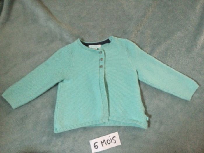 Gilet turquoise