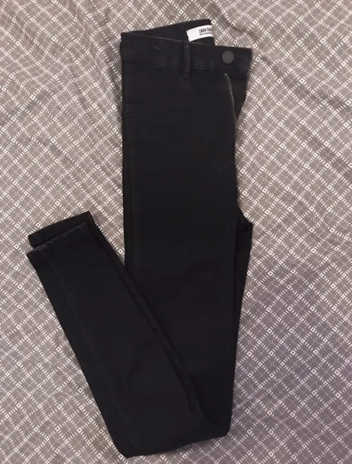 Jean skinny noir Zara - photo numéro 4