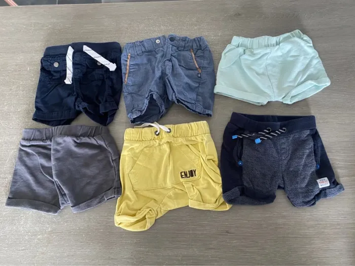 Lot shorts bebe - photo numéro 2