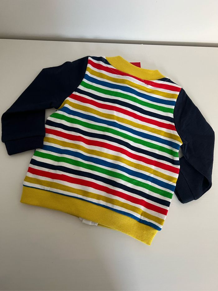 Gilet à rayures multicolores DPAM - photo numéro 5
