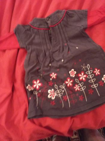 Belle robe fleurie 6 mois toute saison