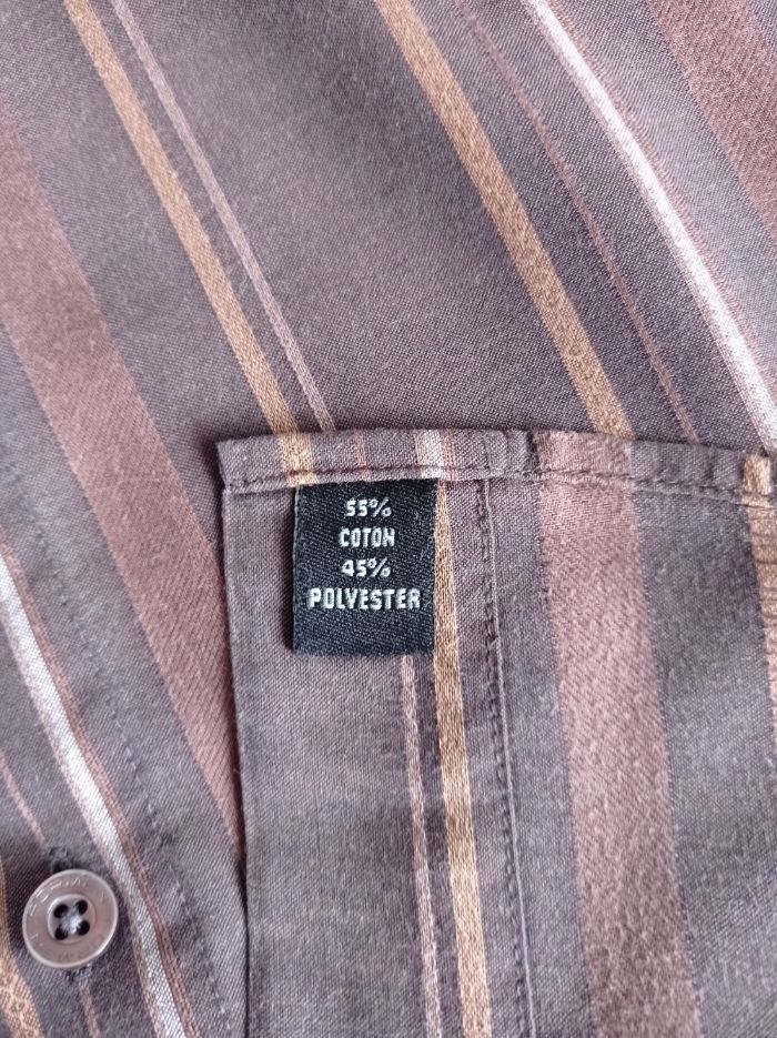 CHEMISE FORMEN Marron - photo numéro 5