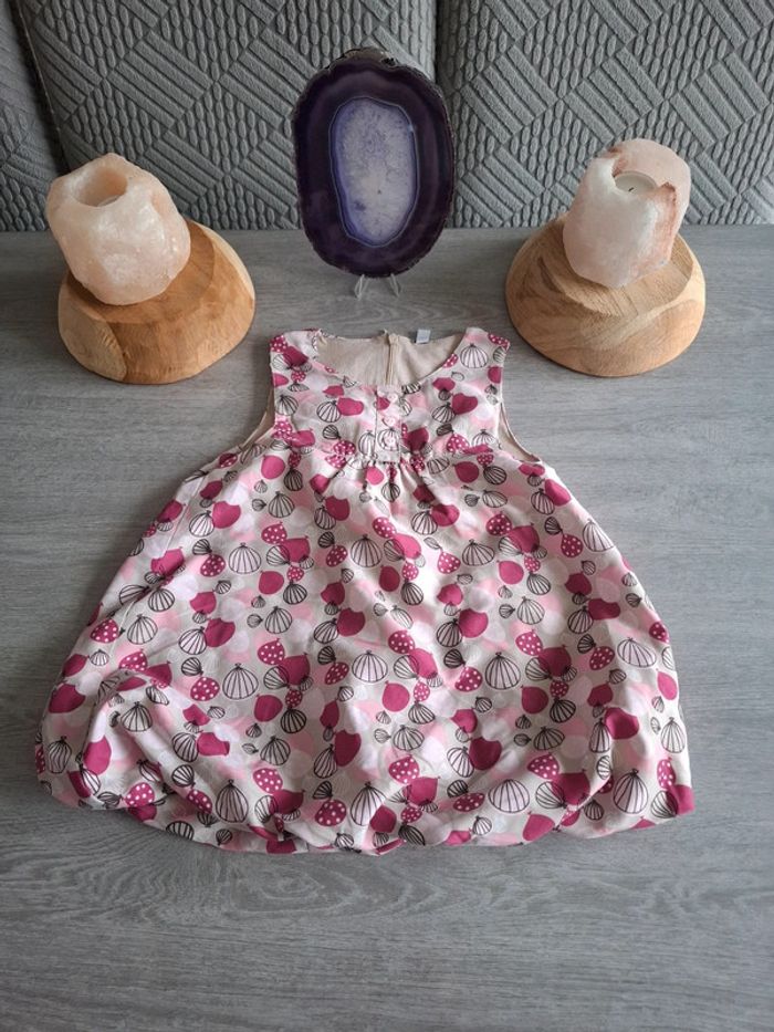 Superbe Robe boule colorée taille 23 mois