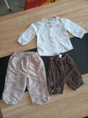 Lot vêtements bébé fille 9 mois