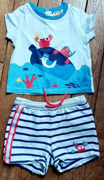 Ensemble short et tee shirt