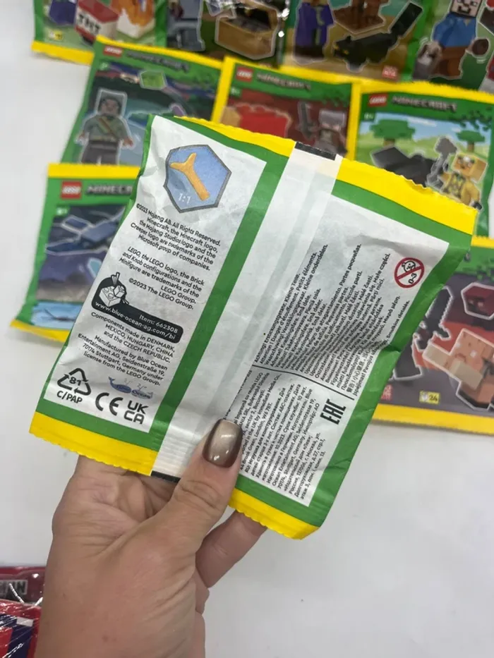 Lot de 10 Lego polybag Minecraft Avec leurs figurines avec leur animaux Neuf - photo numéro 2