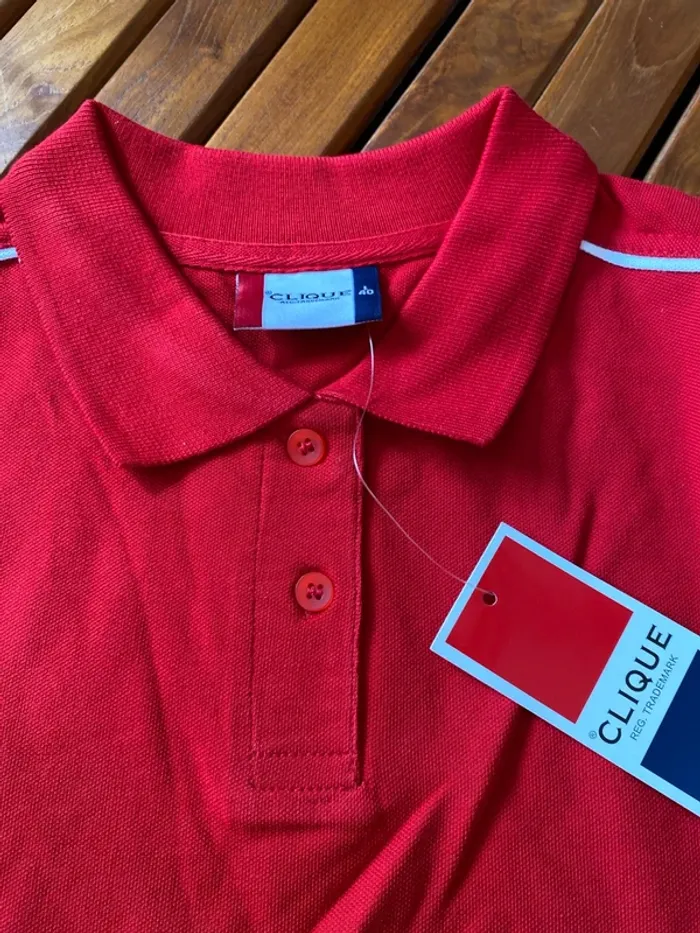 Polo femme rouge 40 - photo numéro 2