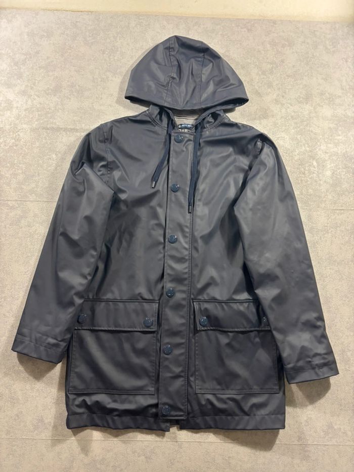 Ciré / Manteau Petit Bateau Bleu marine Taille XXS
