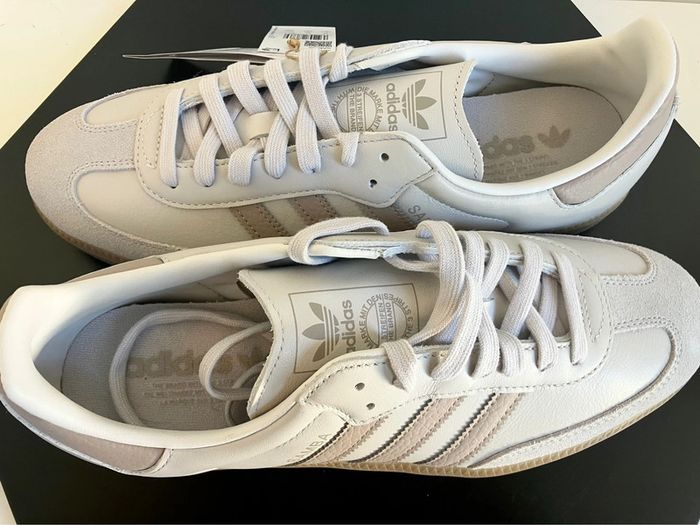 Adidas Originals Samba Beige / Clear Brown - photo numéro 5
