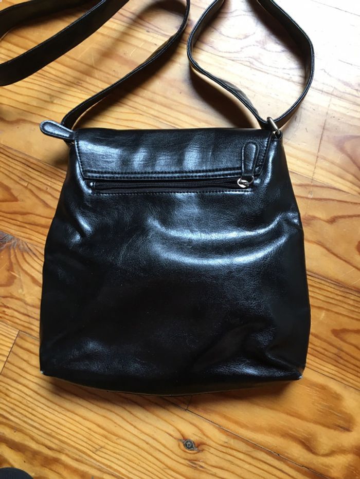 Sac à main bandoulière noir - photo numéro 2
