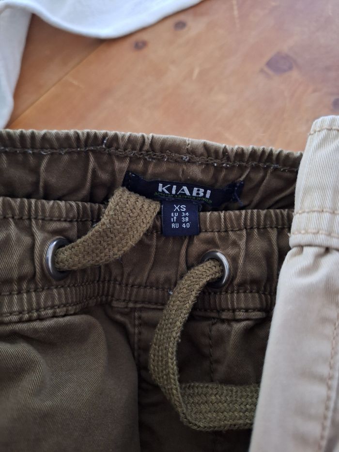 Lot pantalons toile cargo - photo numéro 3
