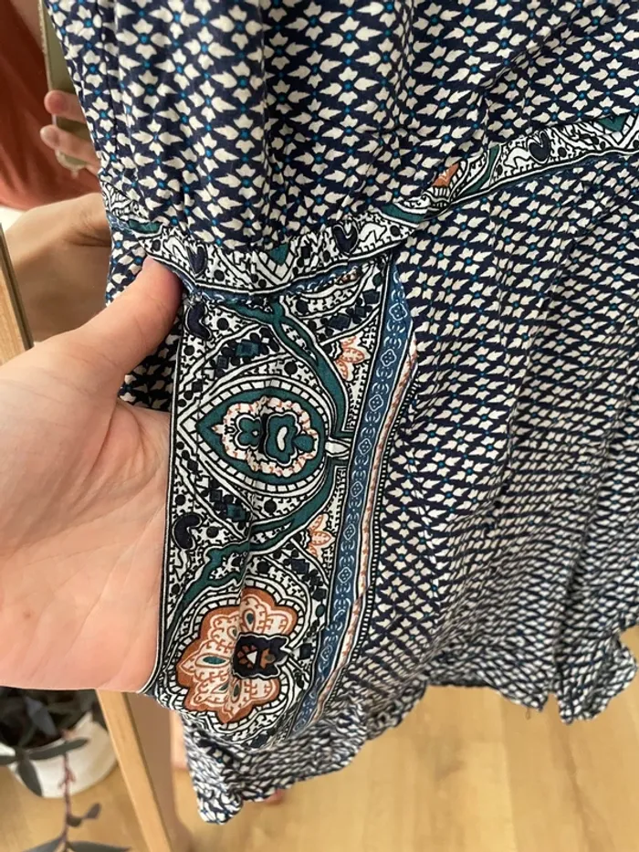 Combinaison short à motif - photo numéro 2