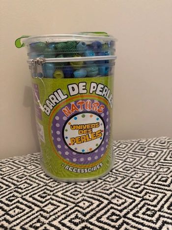 WDK - Kit créatif Baril de Perles en bois