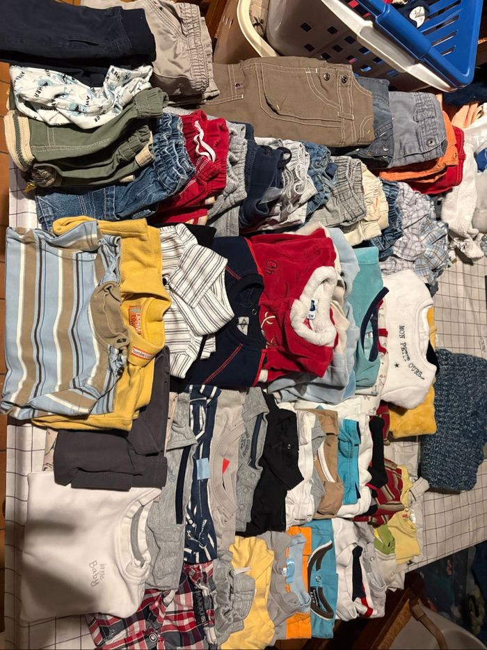 Gros lot garçons 12 mois
