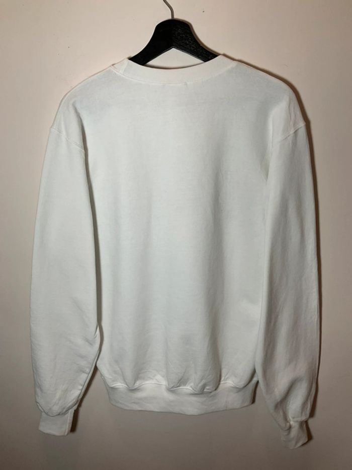 Sweat universitaire à col rond blanc pour homme Champion SUU taille S 252 - photo numéro 2