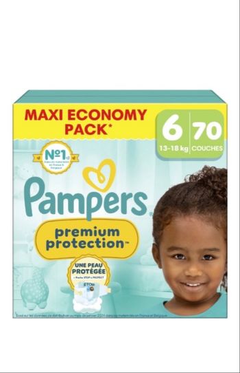 Pampers taille 6