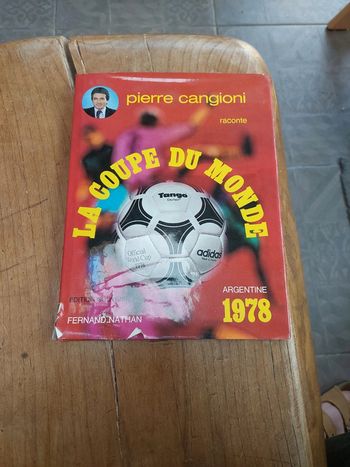 Livre la coupe du monde Argentine 1978