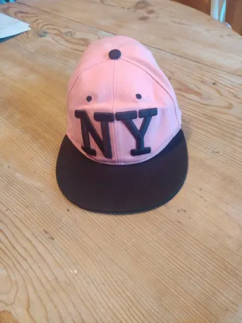 Casquette Fille New York Rose