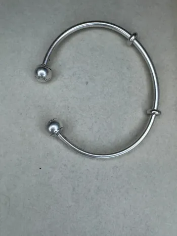 Bracelet Jonc ouvert Pandora Authentique en argent Taille 3