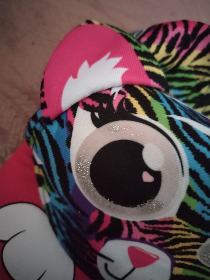 Très belle casquette réglable chat multicolore neuve - photo numéro 3