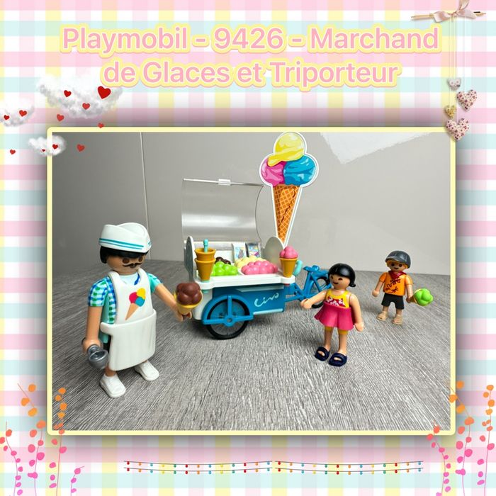 Playmobil - 9426 Marchand de glace et triporteur
