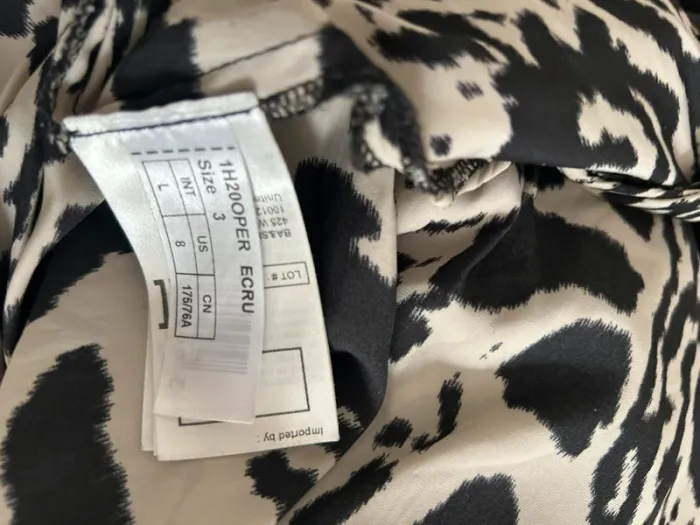 Bash jupe opéra noir et écru, taille 3/40 - photo numéro 14