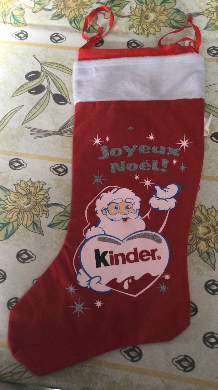 chaussette de noël KINDER