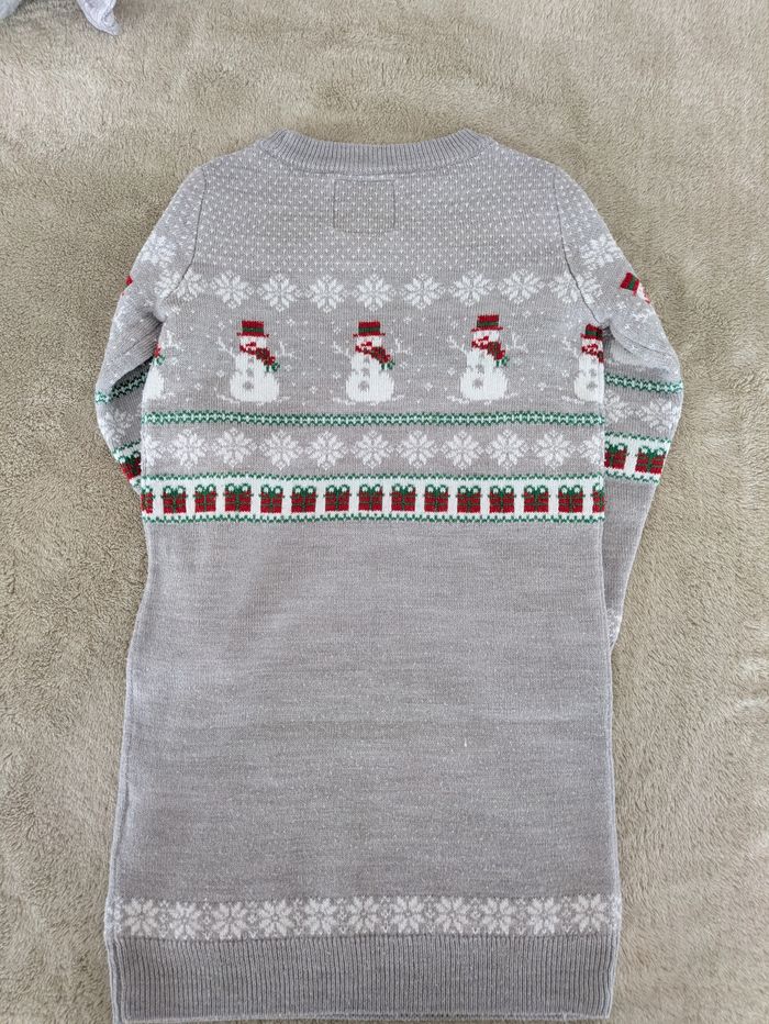 Pull de Noël / Robe Pull Fille - 2-3 Ans - photo numéro 3