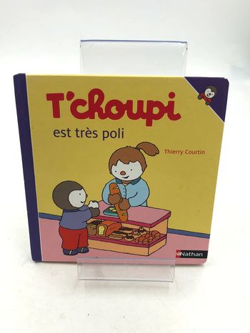Livre T’choupi est très poli