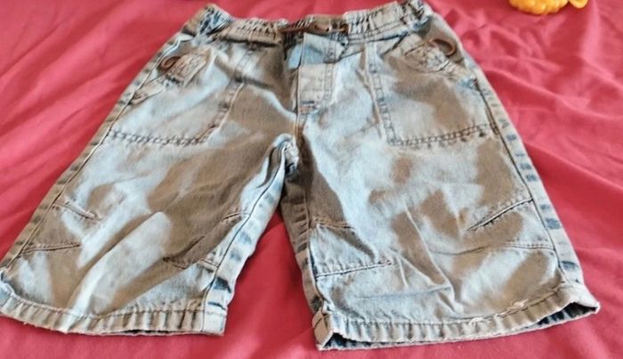 Short jean taille élastique - photo numéro 2