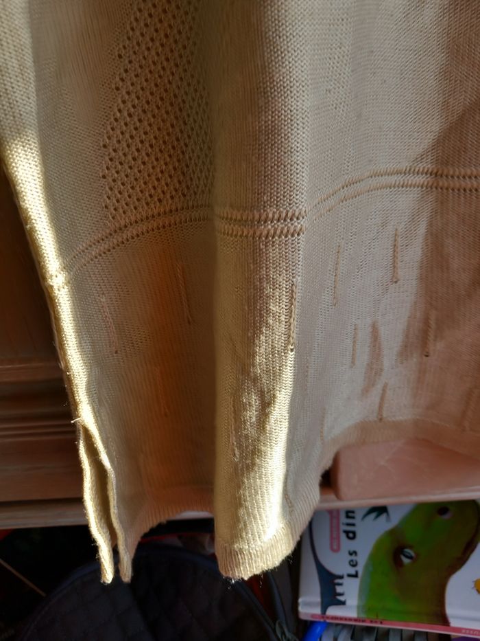 Tee-shirt beige en acrylique - photo numéro 4