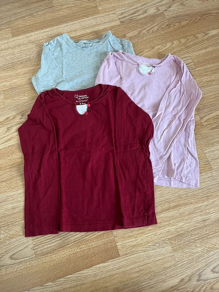 T-shirt manches longues taille 128 (8 ans). - photo numéro 2