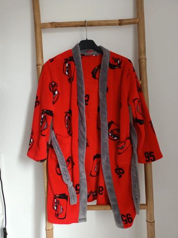 Peignoir polaire avec ceinture Cars 8 ans