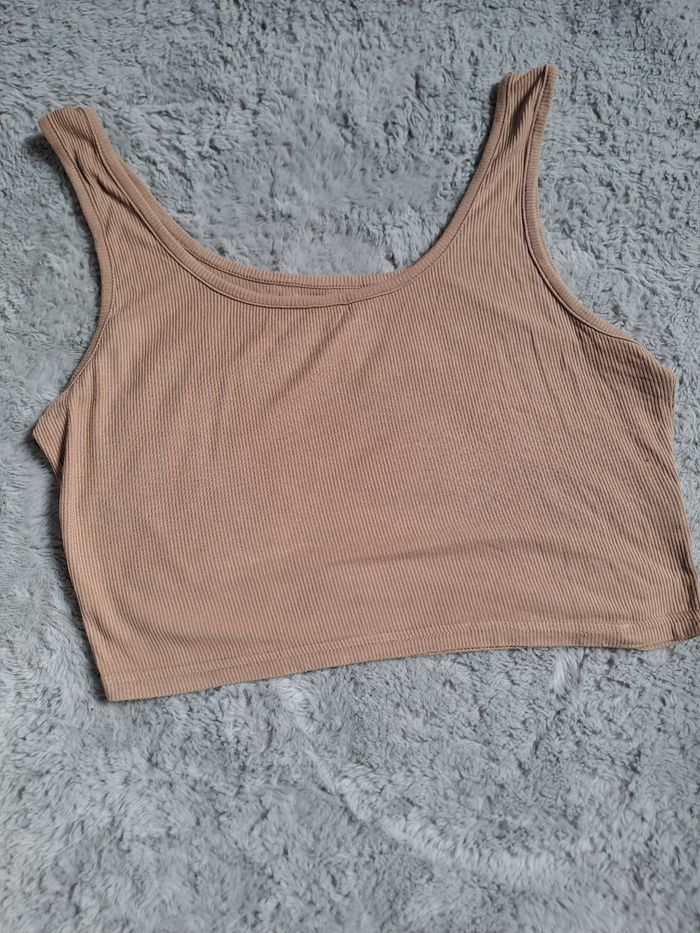 Débardeur crop top femme taille L shein bon état