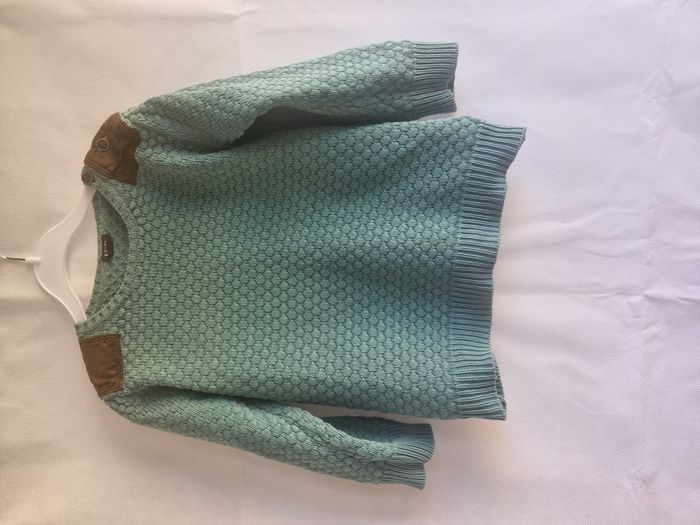 Pull 4 ans Kiabi Vert canard