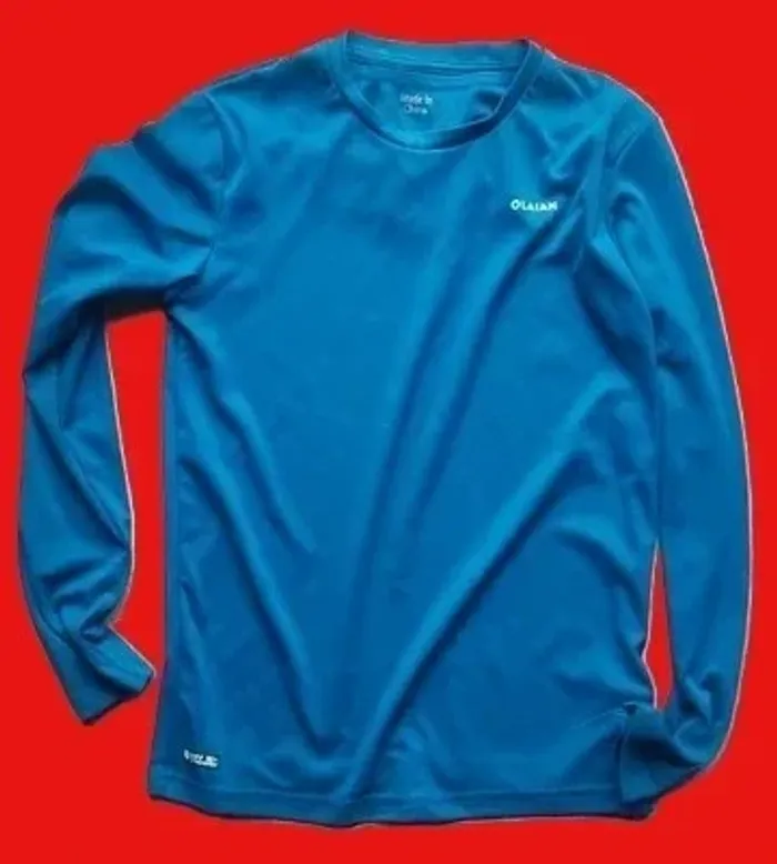 🌞 Haut Anti-UV UPF 50 – Manches Longues 12 ans– Enfant