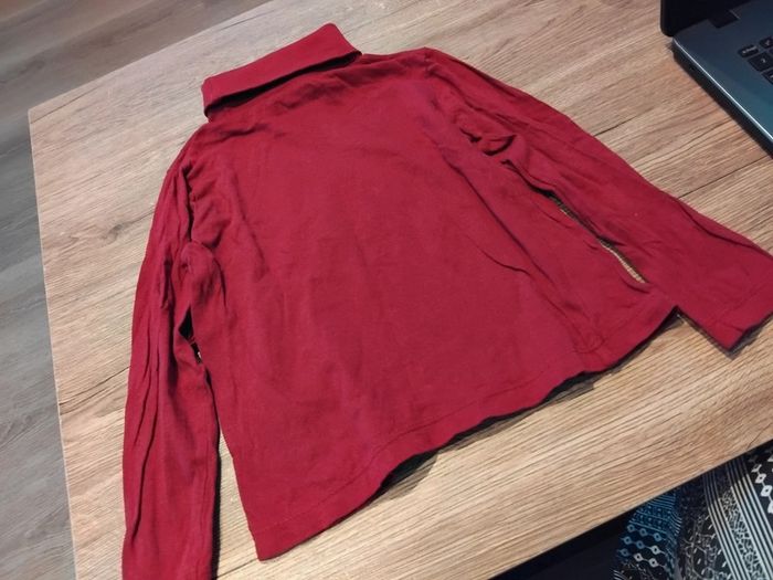 Tee shirt col roulé Tissaia - photo numéro 3