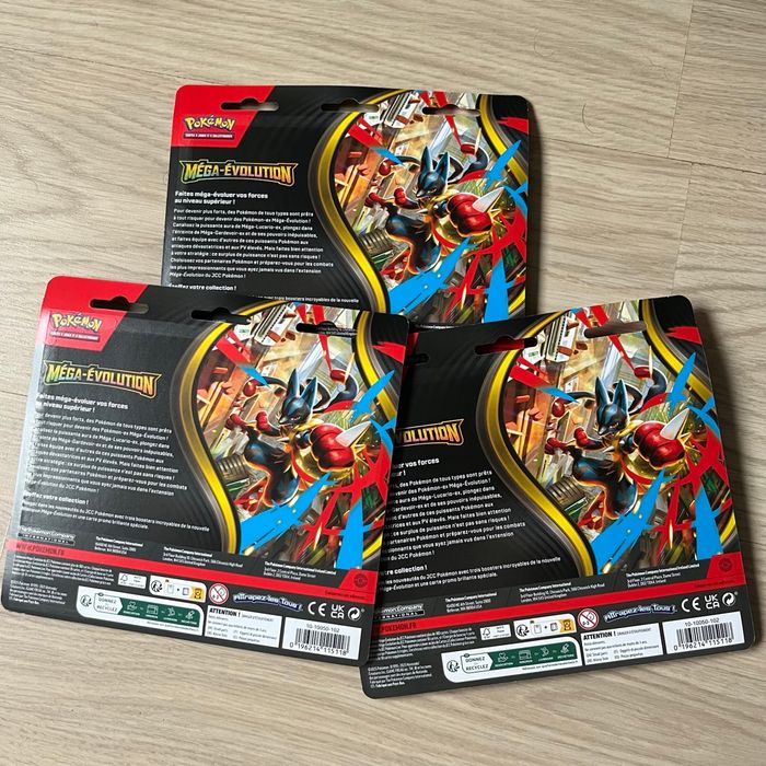 3 tripack mega evolution - photo numéro 2