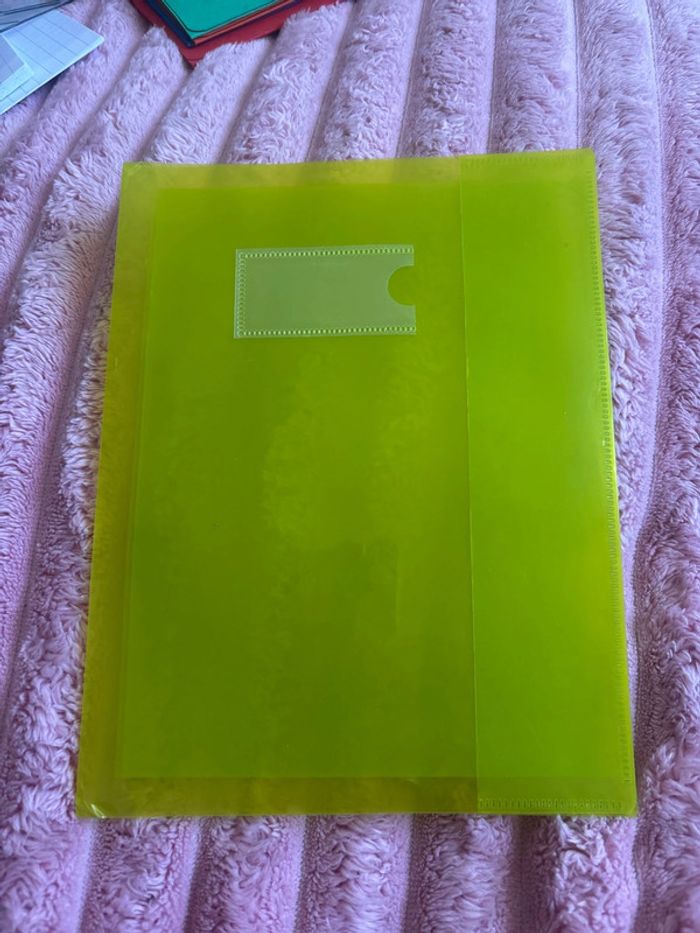 Lot protège cahier - photo numéro 3