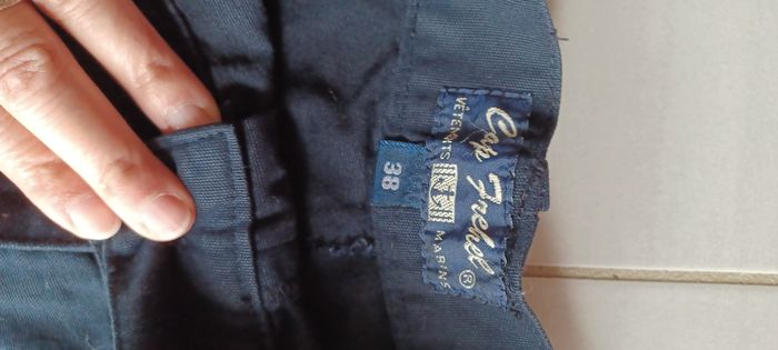 Pantalon bleu marine Cap Frehel - photo numéro 6