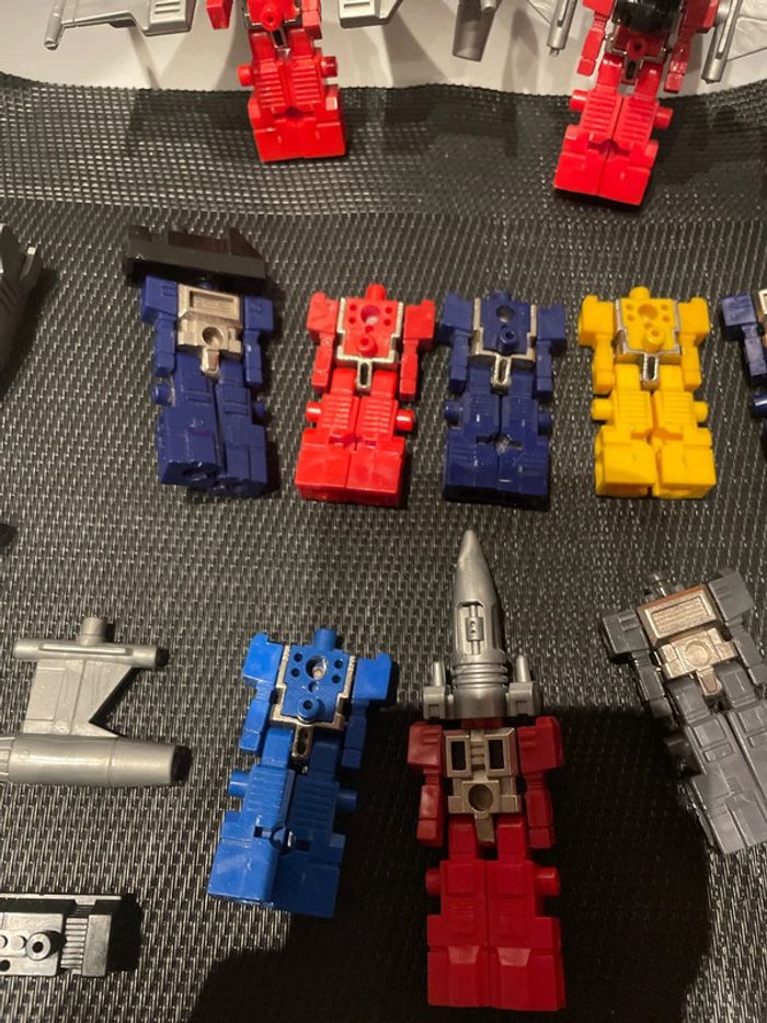 Joli lot robots Takara transformers Diaclone Blockman Robotech Robolinks vintage - photo numéro 8