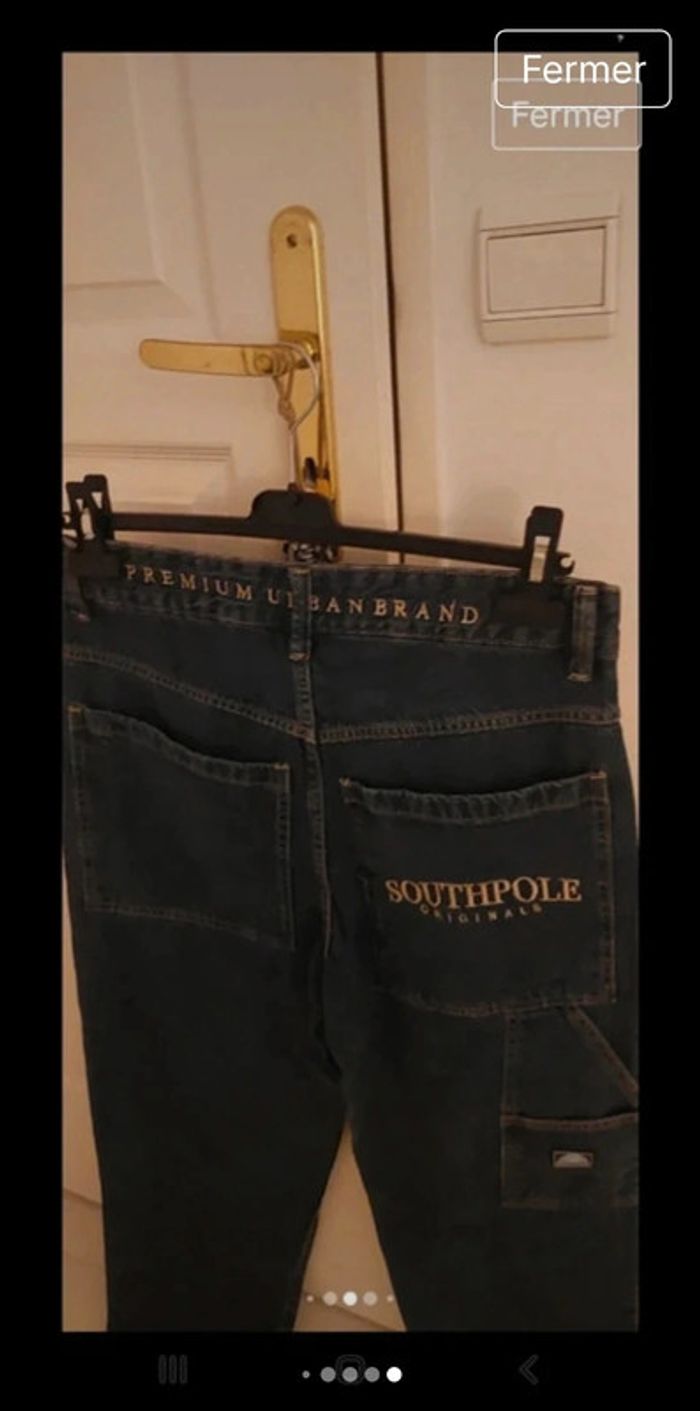Jean denim baggy Southpole
taille 40 - photo numéro 7
