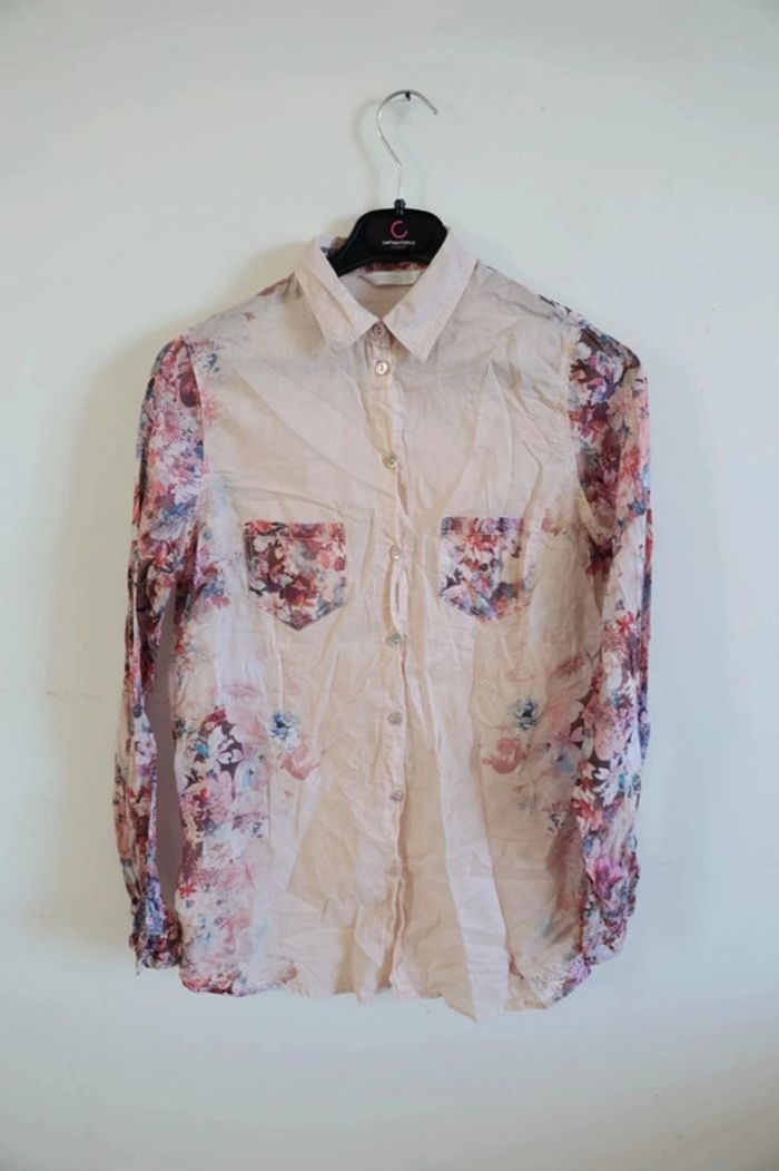 C54 chemise rose Promod 36